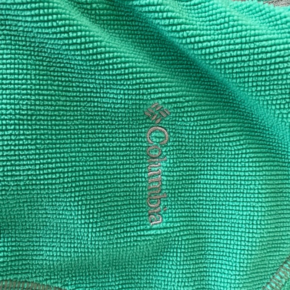 Teal Columbia quarter zip - Picture 2 of 3